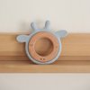 Yellow giraffe teether