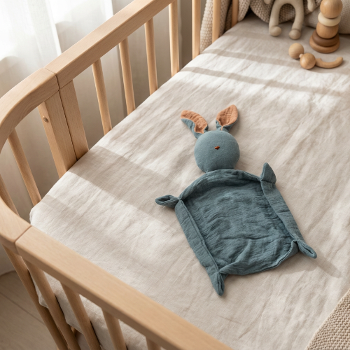 Kék nyuszi szundikendő